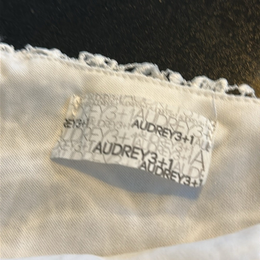Audrey3+1 Lovely White Lace Empire Summer Dress CottageCore Feminine Victorian - Picture 8 of 9
